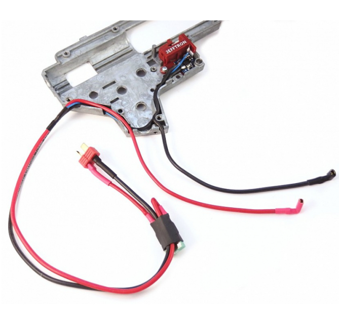 Jefftron Mosfet-Switch-Unit mit Active Brake für V2 Gearbox inkl. Rear (Stocktube) Verkabelung